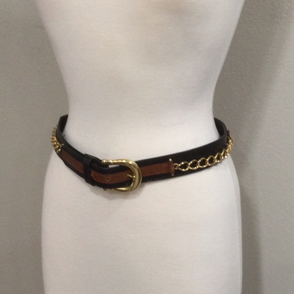 Sandy Duftler Designs Chain Accent Belt